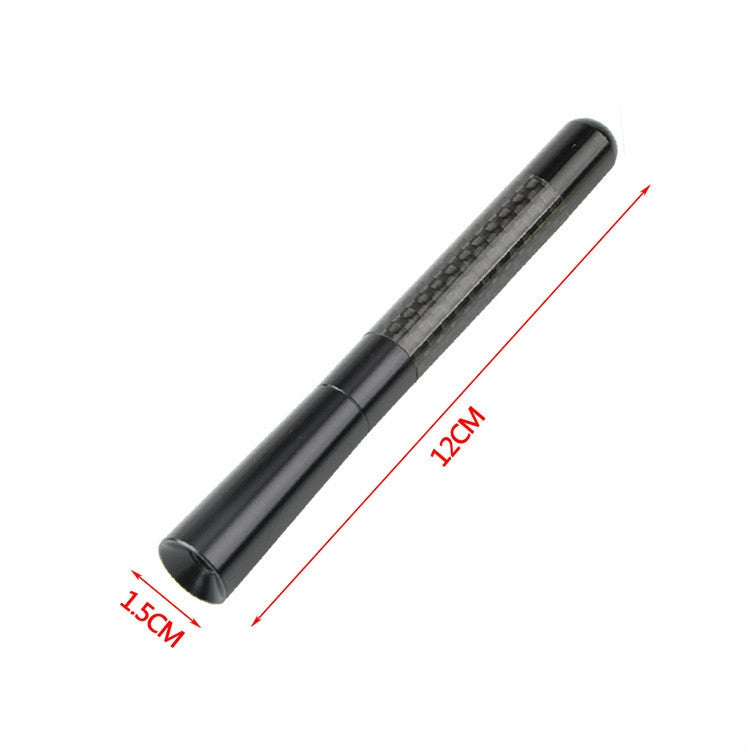 5 PCS Aluminum Alloy Carbon Brazing Antenna Car Decoration Beautiful Antenna Car Roof Antenna Modification