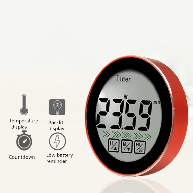3 in 1 Room Temperature Measurement + Probe Food Measurement + Countdown Function Multifunctional Thermometer