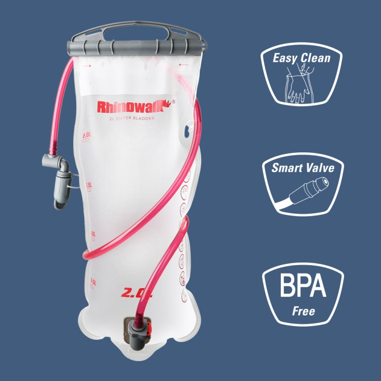 Rhinowalk Cycling Water Bag 2L/3L Full Opening Outdoor Drinking Water Bag Drinking Equipment, RK18101 red 2L, RK18103 blue 3L, RK18101 blue 2L