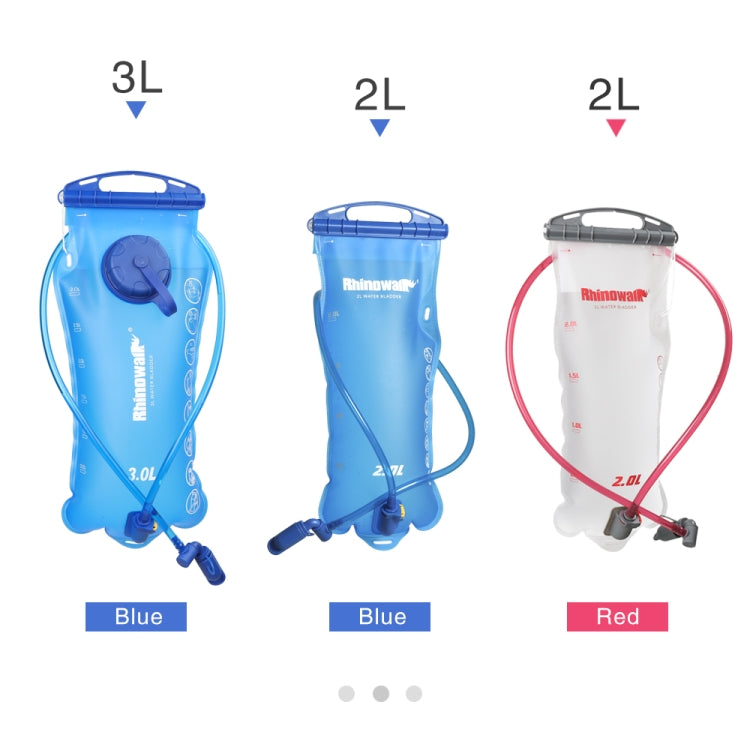 Rhinowalk Cycling Water Bag 2L/3L Full Opening Outdoor Drinking Water Bag Drinking Equipment, RK18101 red 2L, RK18103 blue 3L, RK18101 blue 2L