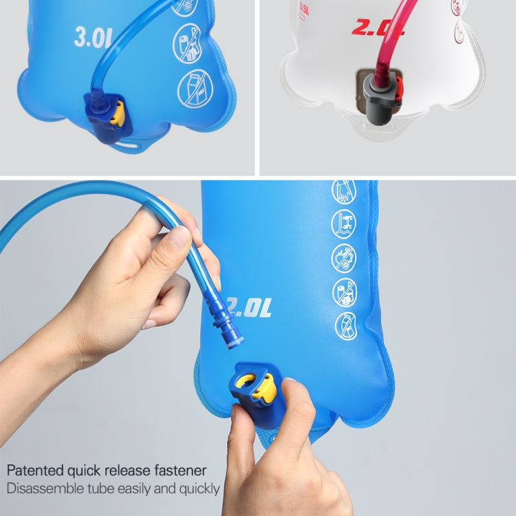Rhinowalk Cycling Water Bag 2L/3L Full Opening Outdoor Drinking Water Bag Drinking Equipment, RK18101 red 2L, RK18103 blue 3L, RK18101 blue 2L