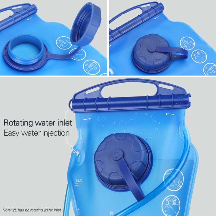 Rhinowalk Cycling Water Bag 2L/3L Full Opening Outdoor Drinking Water Bag Drinking Equipment, RK18101 red 2L, RK18103 blue 3L, RK18101 blue 2L