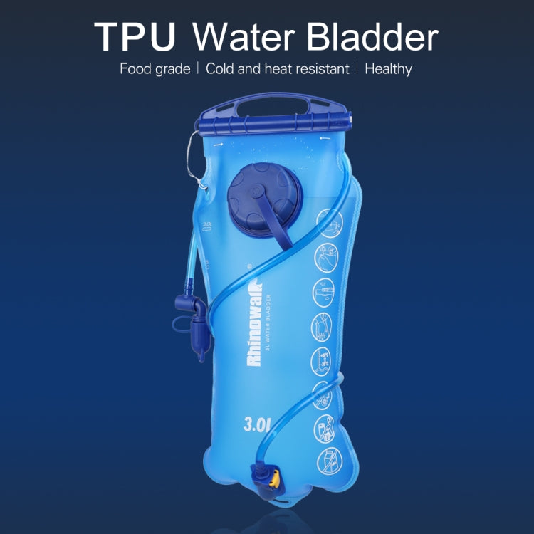 Rhinowalk Cycling Water Bag 2L/3L Full Opening Outdoor Drinking Water Bag Drinking Equipment, RK18101 red 2L, RK18103 blue 3L, RK18101 blue 2L