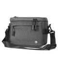 Rhinowalk Bicycle Front Handle Bag Camera Bag Waterproof 7.5 inch Large Touch Screen Navigation Mobile Phone Bag Bicycle Bag, Dark Gray, Carbon Fiber Black Green, Matt Full Black, Matt Black Green