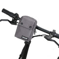 Rhinowalk Bicycle Handlebar Bag Multifunctional Storage Bag Waterproof Clutch, Gray, Black