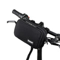 Rhinowalk X2011 Bike Front Bag Bicycle Storage Handlebar Bag Travel Commuting Hanging Bag, Black, Grey