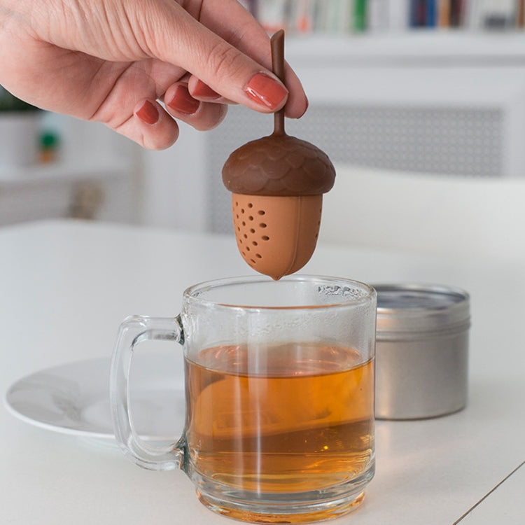 Acorn Mini Tea Strainer Silicone Tea Leak Tea Maker, Tea Maker