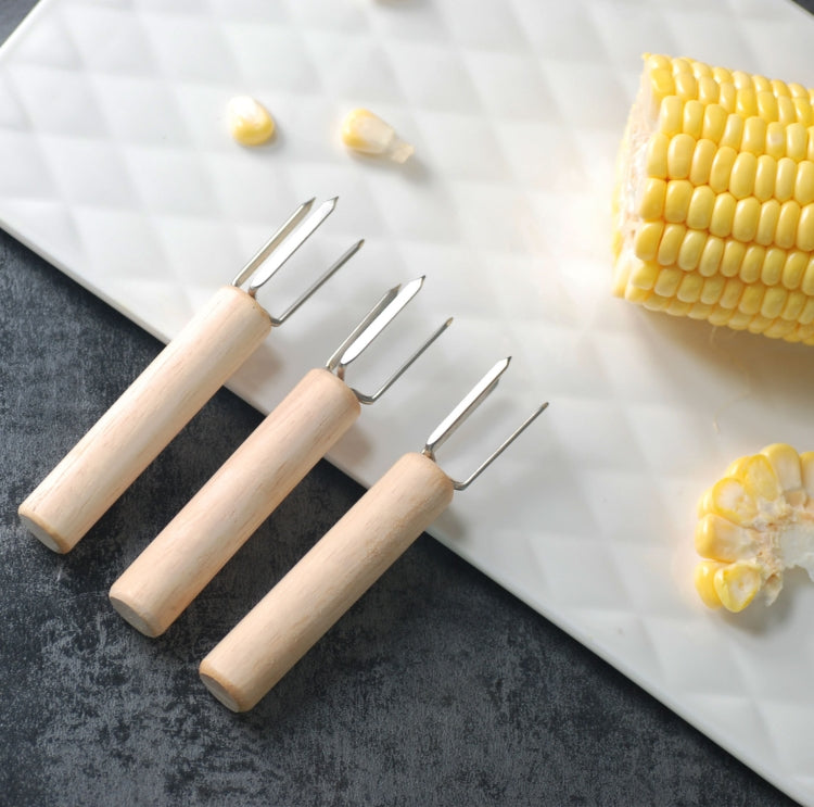 10 PCS Corn Fork Corn Roast Needle Moxa Extender Corn Plug Barbecue Tool Barbecue Fork, Corn Roast Fork