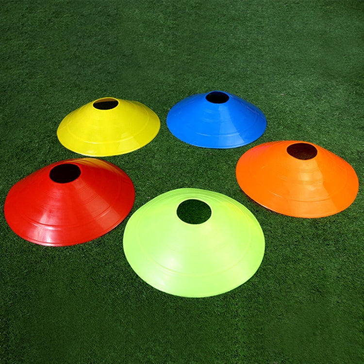 10 PCS Football Training Sign Disc Sign Cone Obstacle Football Training Equipment