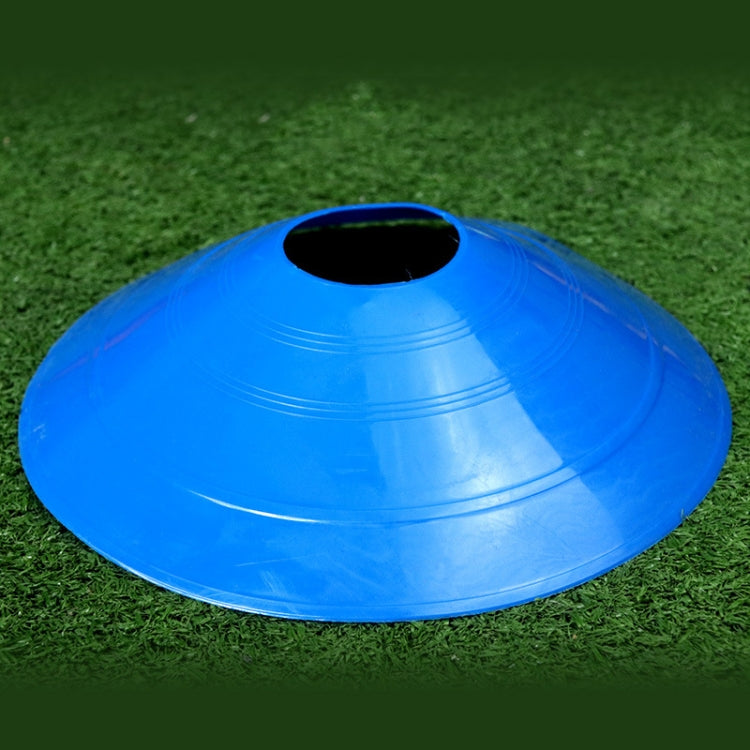 10 PCS Football Training Sign Disc Sign Cone Obstacle Football Training Equipment