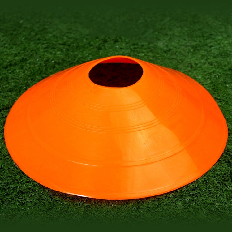 10 PCS Football Training Sign Disc Sign Cone Obstacle Football Training Equipment