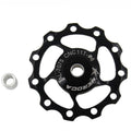 MEROCA Metal Bearings Mountain Bike Road Bike Rear Derailleur Guide Wheel 11T/13T Guide Wheel, 11T Black, 13T Black, 11T Red, 13T Red, 11T Blue, 13T Blue, 11T Purple, 13T Purple, 11T Silver, 13T Silver, 11T Electroplating Colorful                      ...