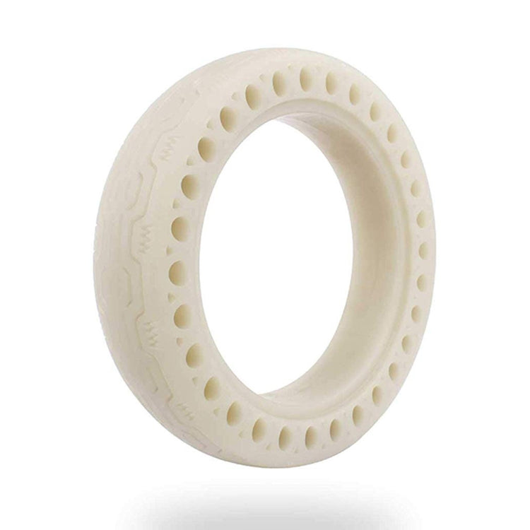 M0137 For Xiaomi Mijia M365 Electric Scooter Accessories 8.5 inch Shock-absorbing Pattern Honeycomb Solid Tire Fluorescent Tire, Fluorescent Green, Fluorescent Blue