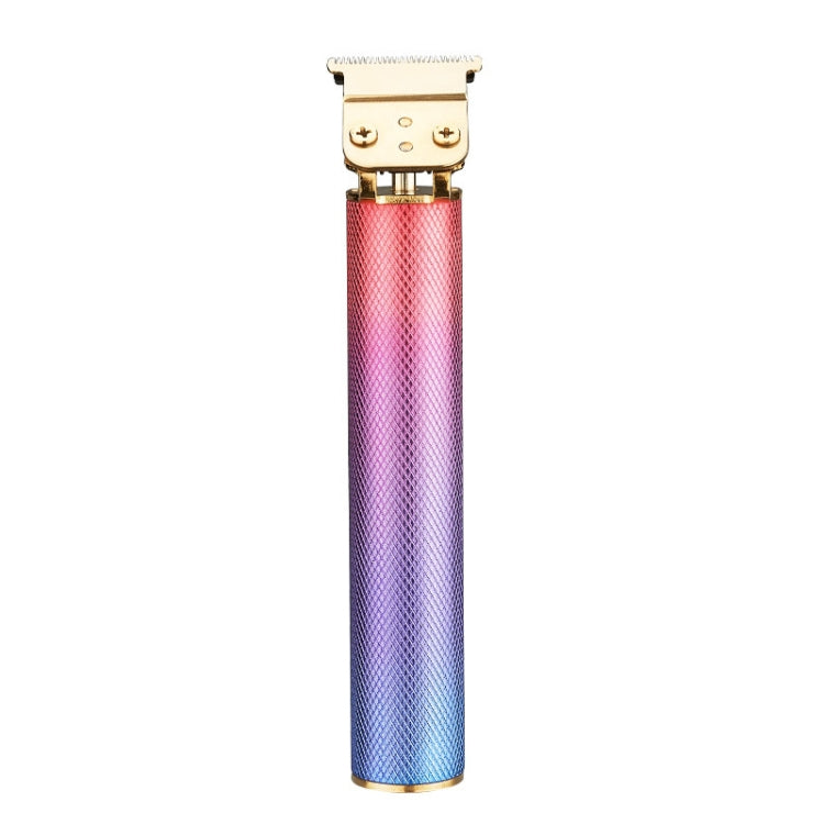Gradient Color Small Clipper Retro Electric Clipper USB Charging Electric Hair Clipper, Ceramic Cutter (Gradient)