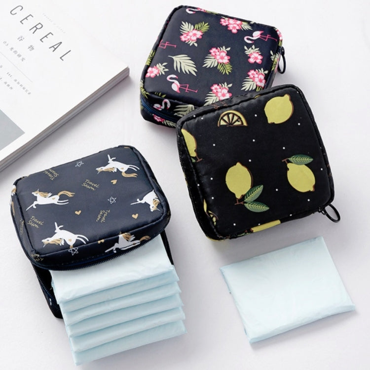Travel Portable Sanitary Napkin Thickened Storage Bag