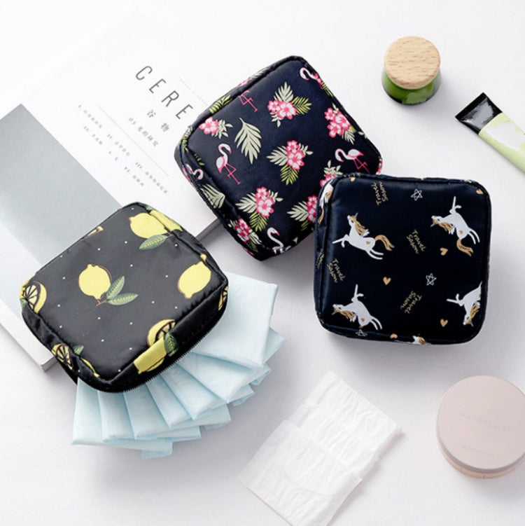 Travel Portable Sanitary Napkin Thickened Storage Bag