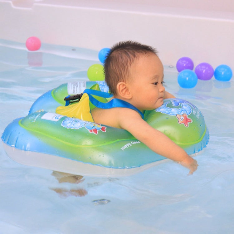 Cartoon Animal Pattern Children Swimming Ring Inflatable Baby Lying Ring Lifebuoy, S, L