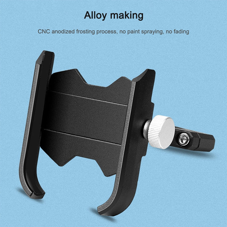 Bicycle Mobile Phone Holder Motorcycle Electric Car Navigation Mobile Phone Holder, Rearview Mirrors
