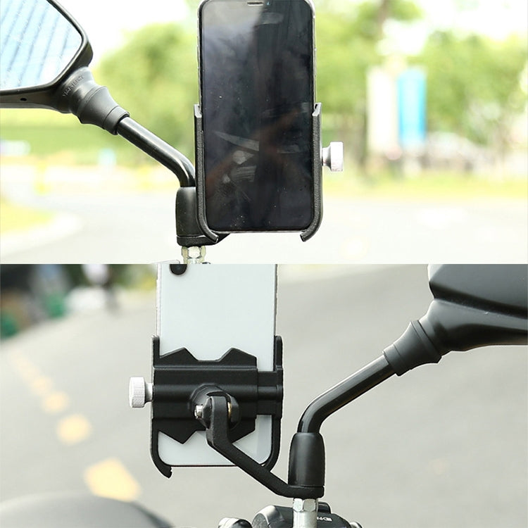 Bicycle Mobile Phone Holder Motorcycle Electric Car Navigation Mobile Phone Holder, Rearview Mirrors