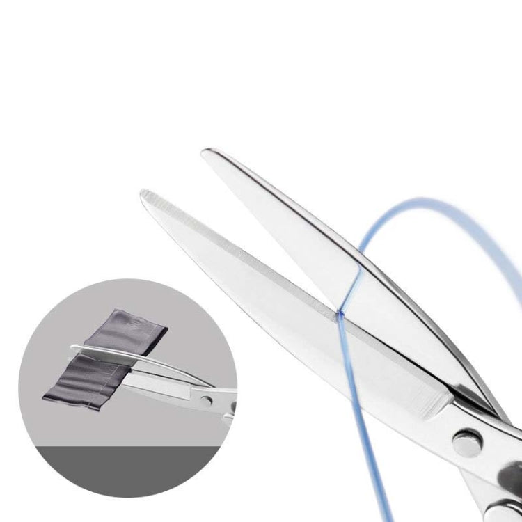5 PCS Fishing Special Scissors Foldable Stainless Steel Fishing Tackle, Style:Plastic Handle, Color:Color Random Delivery, Plastic Handle Color Random Delivery, Metal Handle Color Random Delivery