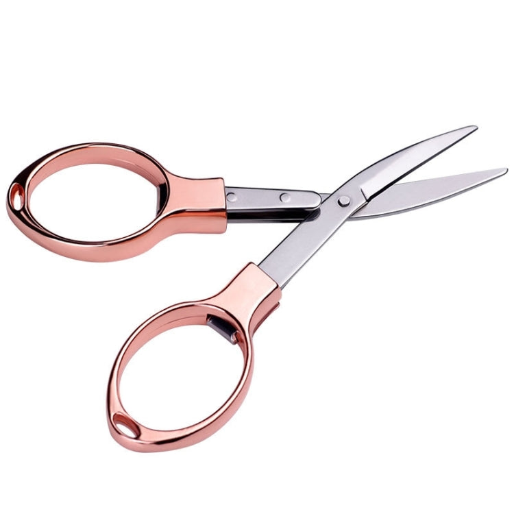 5 PCS Fishing Special Scissors Foldable Stainless Steel Fishing Tackle, Style:Plastic Handle, Color:Color Random Delivery, Plastic Handle Color Random Delivery, Metal Handle Color Random Delivery