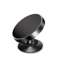 Car Phone Holder Alloy Magnetic Universal Dual Ball Rotating Car Phone Holder,, Black (Single Ball)