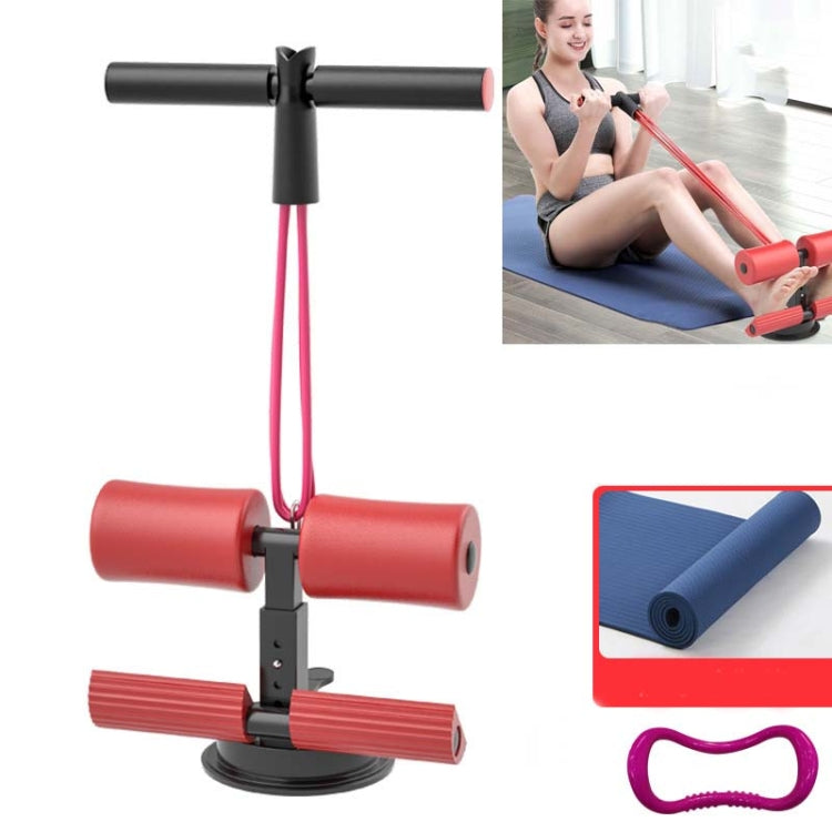 Suction-cup Abdominal Curler Sit-up Aid Household Waistcoat Line, Without Drawstring, With Drawstring, Drawstring + Yoga Mat