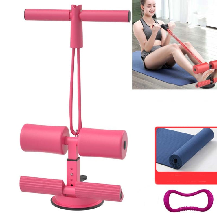 Suction-cup Abdominal Curler Sit-up Aid Household Waistcoat Line, Without Drawstring, With Drawstring, Drawstring + Yoga Mat