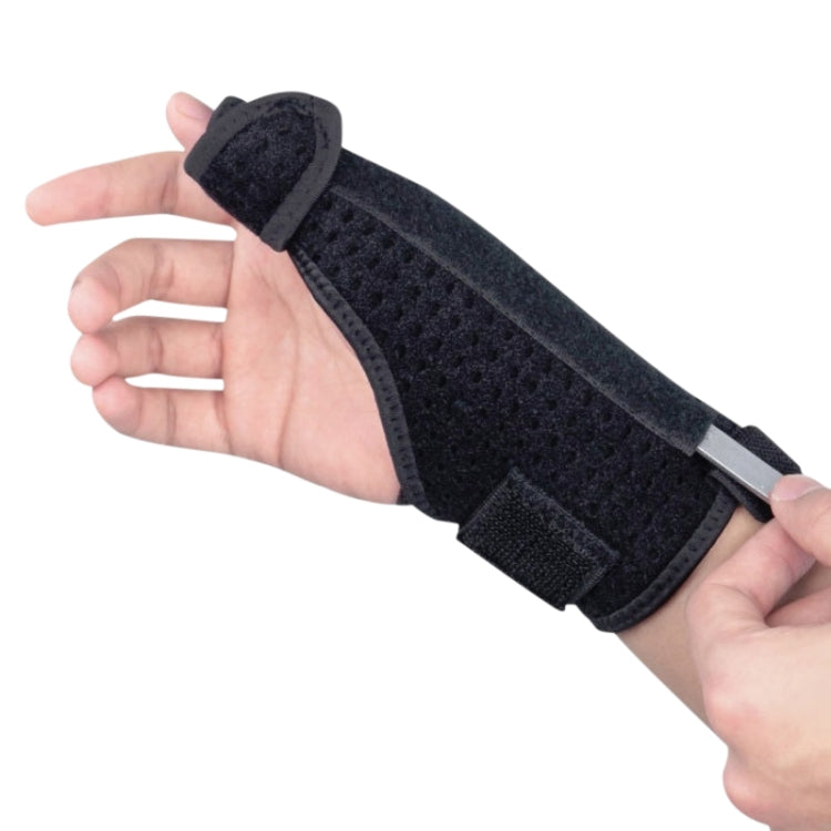 2 PCS Wrist Brace Sprain Fracture Tenosynovitis Thumb Steel Bar Support, Size: Free Size, Left Hand, Right Hand