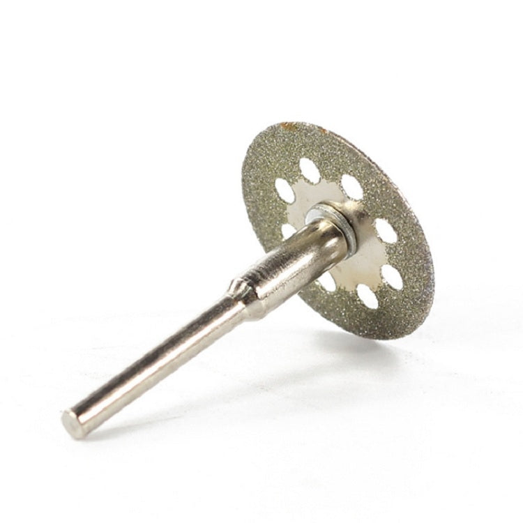 8 Holes Emery Cutting Chip Jade  Saw Blade Electric Grinder Accessories, 10 Saw Blade 2 Connecting rod 20MM, 10 Saw Blade 2 Connecting rod 22MM, 10 Saw Blade 2 Connecting rod 25MM, 10 Saw Blade 2 Connecting rod 30MM