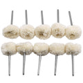 10 PCS/Set Wool Polishing Head Wool Polishing Wheel Electric Grinder Accessories, Wool Polishing Head