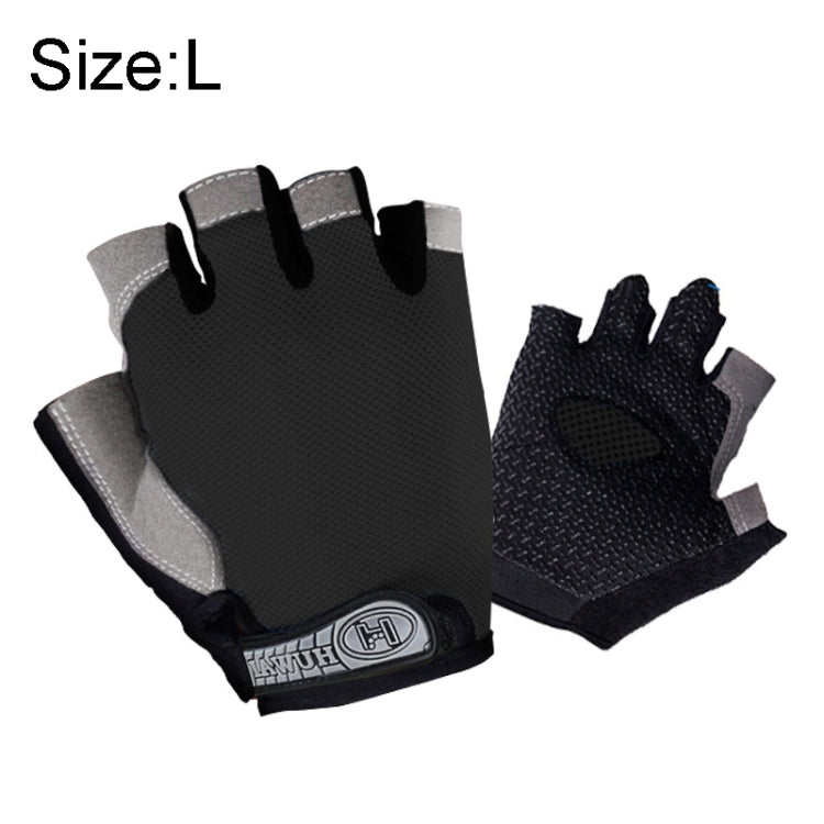 Summer Men Women Fitness Gloves Gym Weight Lifting Cycling Yoga Training Thin Breathable Antiskid Half Finger Gloves, S, M, L, XL