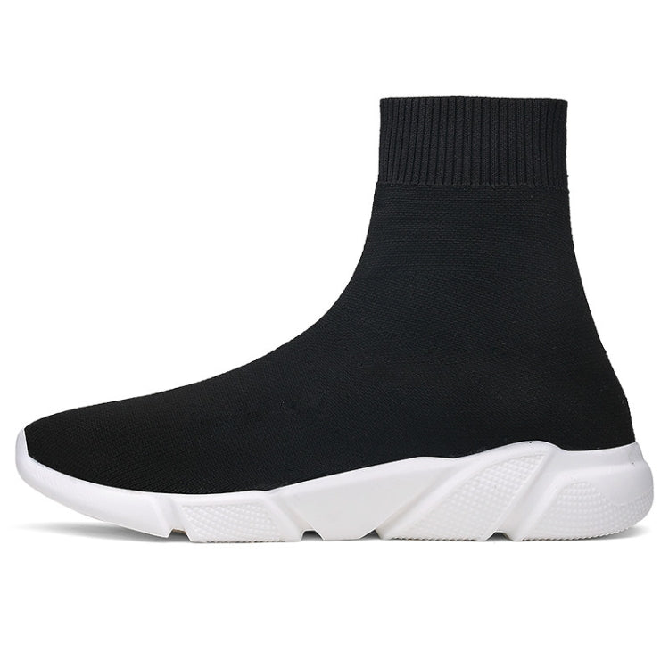 Knit Upper Breathable Sport Sock Boots Chunky Sneakers High Top Running Shoes for Men /  Women, 35, 36, 37, 38, 39, 40, 41, 42, 43, 44, 45, 46, 47
