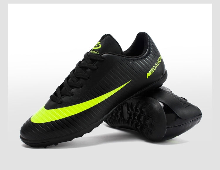 Breathable Non-slip Soccer Shoes Indoor and Outdoor Training Football Shoes for Children & Adult, 32, 33, 34, 35, 36, 37, 38, 39, 40, 41, 42, 43, 44