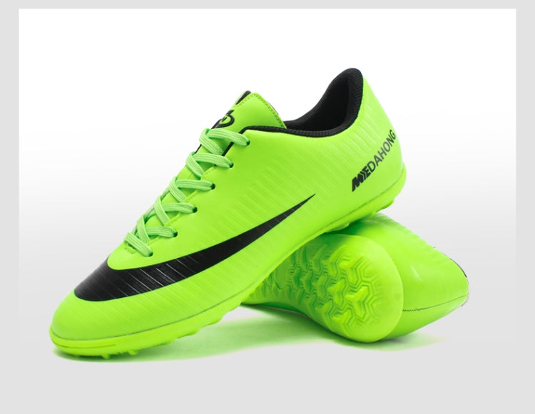 Breathable Non-slip Soccer Shoes Indoor and Outdoor Training Football Shoes for Children & Adult, 32, 33, 34, 35, 36, 37, 38, 39, 40, 41, 42, 43, 44
