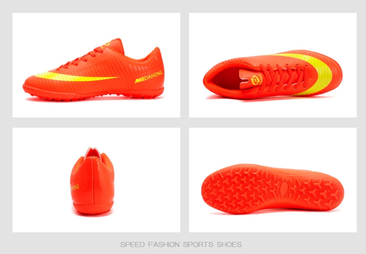 Breathable Non-slip Soccer Shoes Indoor and Outdoor Training Football Shoes for Children & Adult, 32, 33, 34, 35, 36, 37, 38, 39, 40, 41, 42, 43, 44