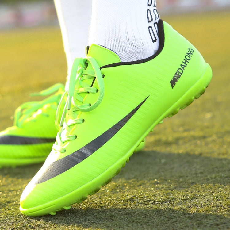 Breathable Non-slip Soccer Shoes Indoor and Outdoor Training Football Shoes for Children & Adult, 32, 33, 34, 35, 36, 37, 38, 39, 40, 41, 42, 43, 44