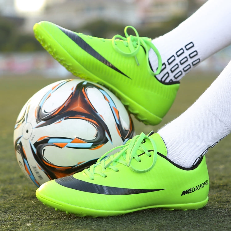 Breathable Non-slip Soccer Shoes Indoor and Outdoor Training Football Shoes for Children & Adult, 32, 33, 34, 35, 36, 37, 38, 39, 40, 41, 42, 43, 44