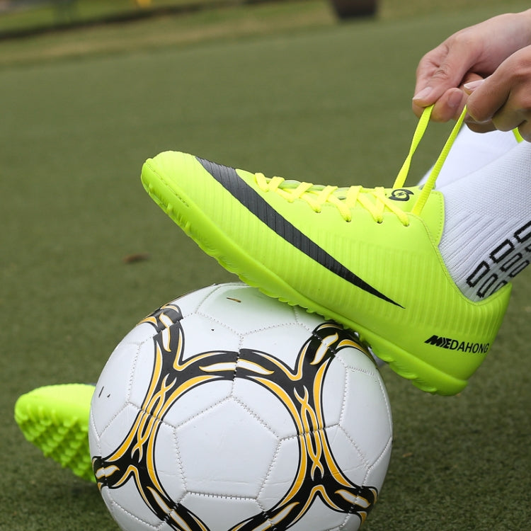Breathable Non-slip Soccer Shoes Indoor and Outdoor Training Football Shoes for Children & Adult, 32, 33, 34, 35, 36, 37, 38, 39, 40, 41, 42, 43, 44
