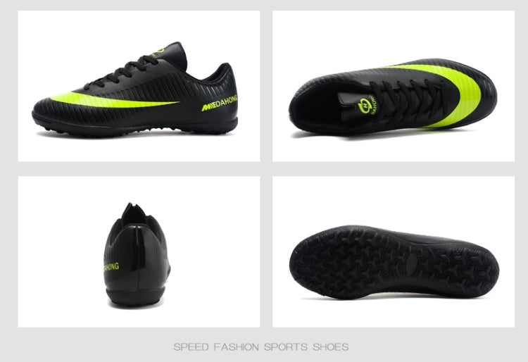Breathable Non-slip Soccer Shoes Indoor and Outdoor Training Football Shoes for Children & Adult, 32, 33, 34, 35, 36, 37, 38, 39, 40, 41, 42, 43, 44