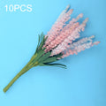 10 PCS DIY Wreath Material Artificial Flowers PE Mini Lavender Wedding Home Decoration