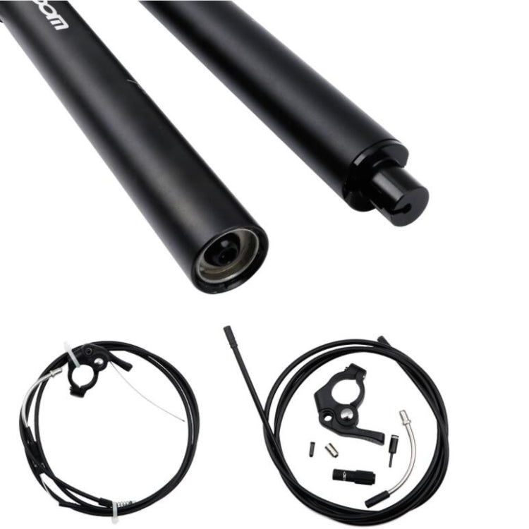 ZOOM Bicycle Wire-Controlled Hydraulic Lift Seat Tube Mountain Bike Seatpost, 30.9mm 375mm External Routing, 31.6mm 375mm External Routing, 30.9mm 400mm Internal Routing, 31.6mm 400mm Internal Routing