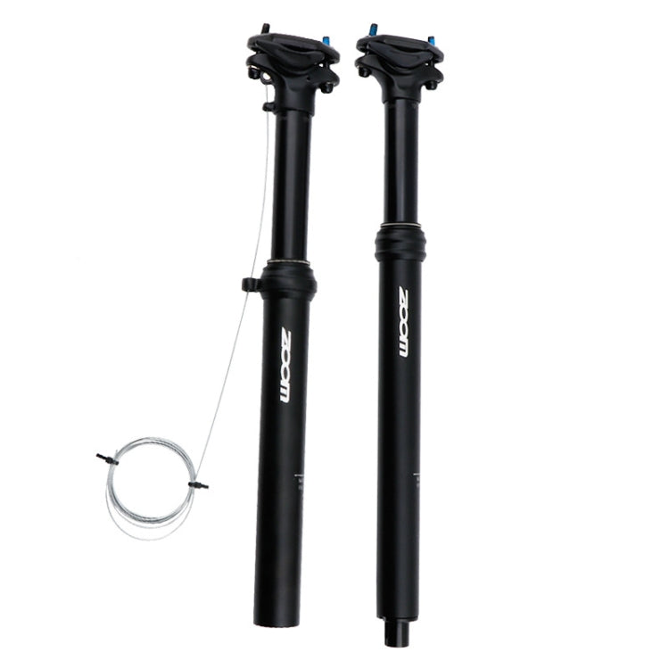 ZOOM Bicycle Wire-Controlled Hydraulic Lift Seat Tube Mountain Bike Seatpost, 30.9mm 375mm External Routing, 31.6mm 375mm External Routing, 30.9mm 400mm Internal Routing, 31.6mm 400mm Internal Routing