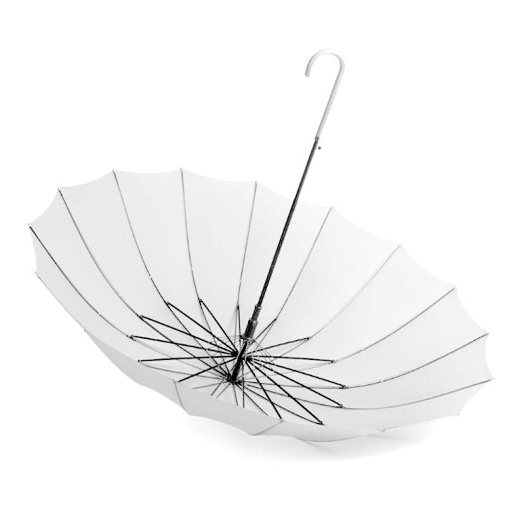 All-weather Umbrella With 16 Bones Enlarged By A Long Handle Straight Pole Umbrella