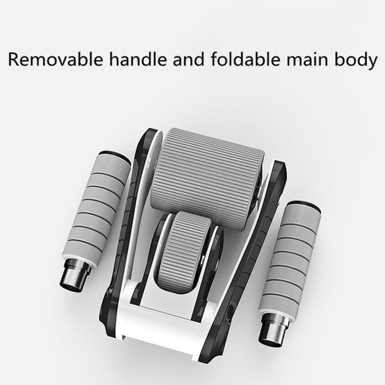 Double-wheel Bearing Roller Silent Exercise Abdominal Muscle Wheel Folding Abdominal Wheel, Double-wheel Ab Wheel (Orange Yellow), Double-wheel Ab Wheel (White), Double-wheel Ab Wheel (Pink), Double-wheel Ab Wheel (Yellow), Double-wheel Ab Wheel (Green)