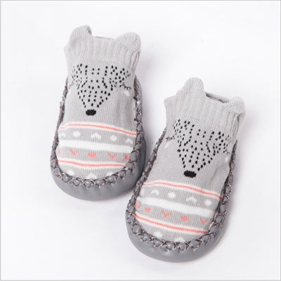Fashion Baby Socks With Rubber Soles Infant Sock Newborn Autumn Winter Children Floor Socks Shoes Anti Slip Soft Sole Sock, 11cm, 12cm, 13cm, 14cm