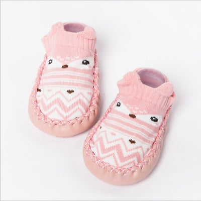 Fashion Baby Socks With Rubber Soles Infant Sock Newborn Autumn Winter Children Floor Socks Shoes Anti Slip Soft Sole Sock, 11cm, 12cm, 13cm, 14cm