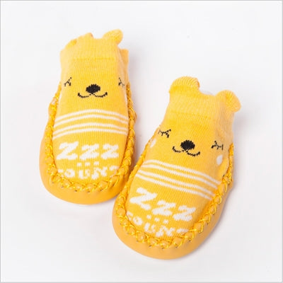 Fashion Baby Socks With Rubber Soles Infant Sock Newborn Autumn Winter Children Floor Socks Shoes Anti Slip Soft Sole Sock, 11cm, 12cm, 13cm, 14cm
