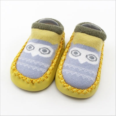 Fashion Baby Socks With Rubber Soles Infant Sock Newborn Autumn Winter Children Floor Socks Shoes Anti Slip Soft Sole Sock, 11cm, 12cm, 13cm, 14cm