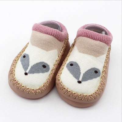 Fashion Baby Socks With Rubber Soles Infant Sock Newborn Autumn Winter Children Floor Socks Shoes Anti Slip Soft Sole Sock, 11cm, 12cm, 13cm, 14cm